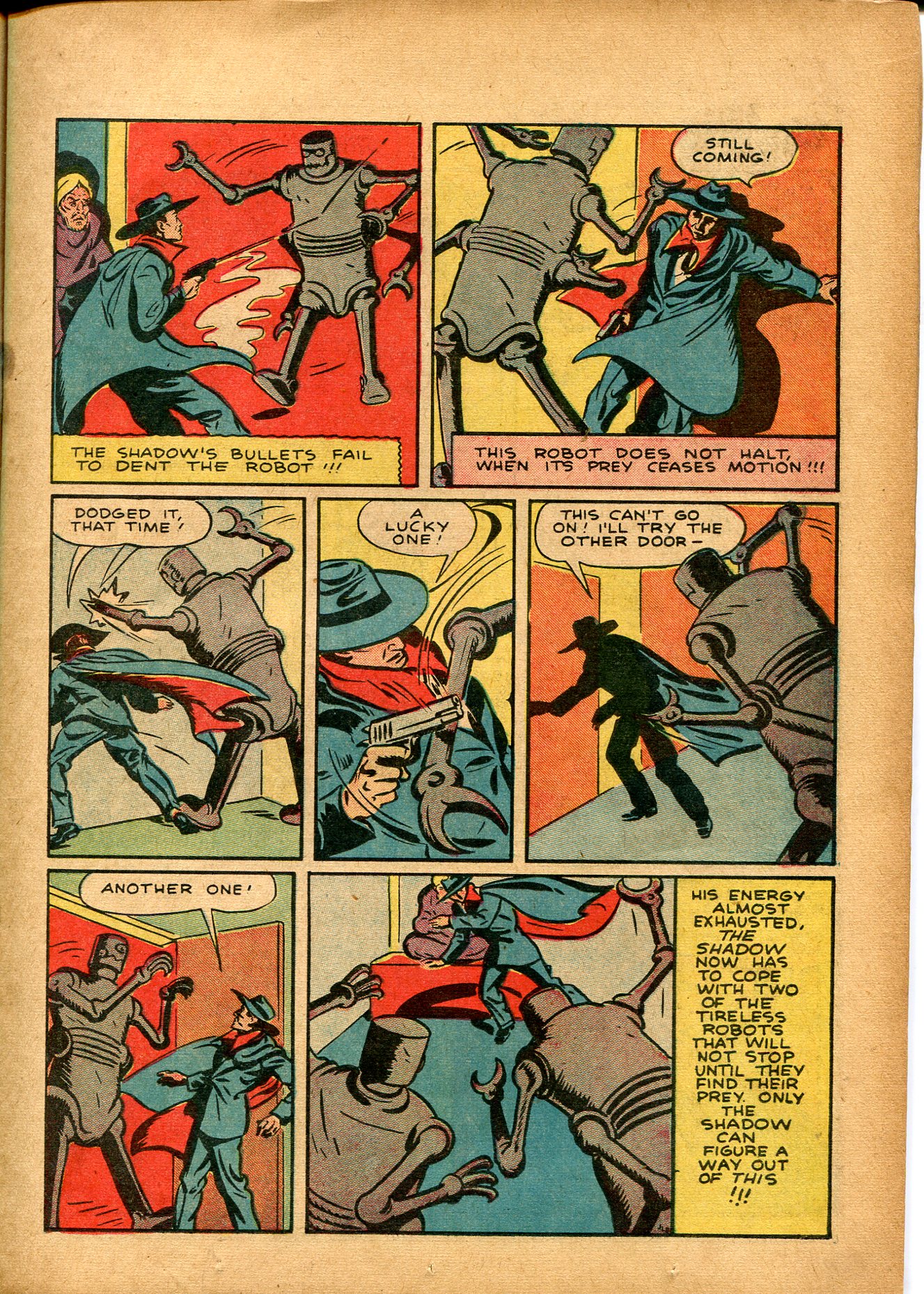 Read online Shadow Comics comic -  Issue #8 - 19
