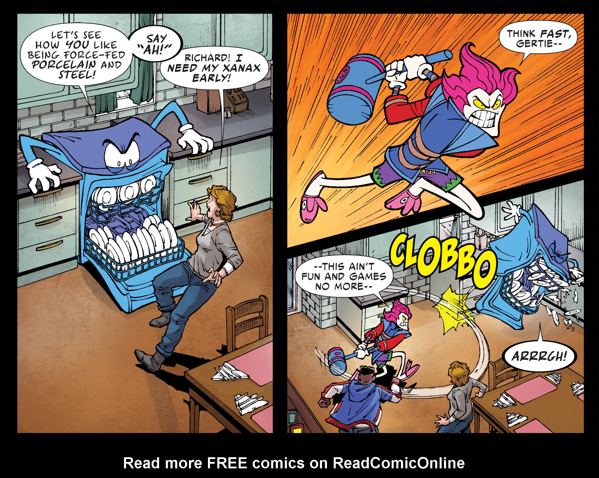Read online Slapstick Infinite Comic comic -  Issue #4 - 21
