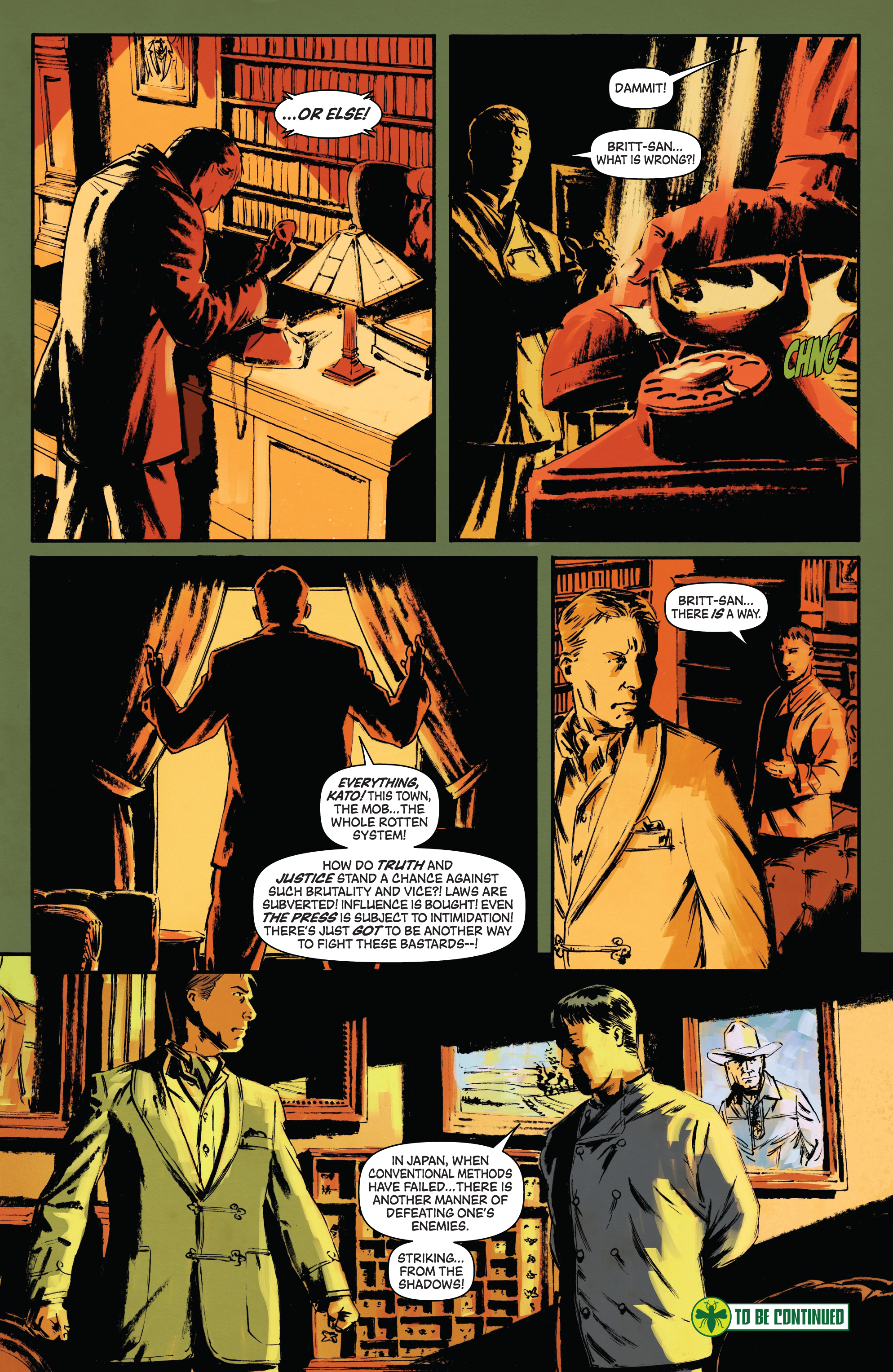 Read online Green Hornet: Year One comic -  Issue #5 - 24