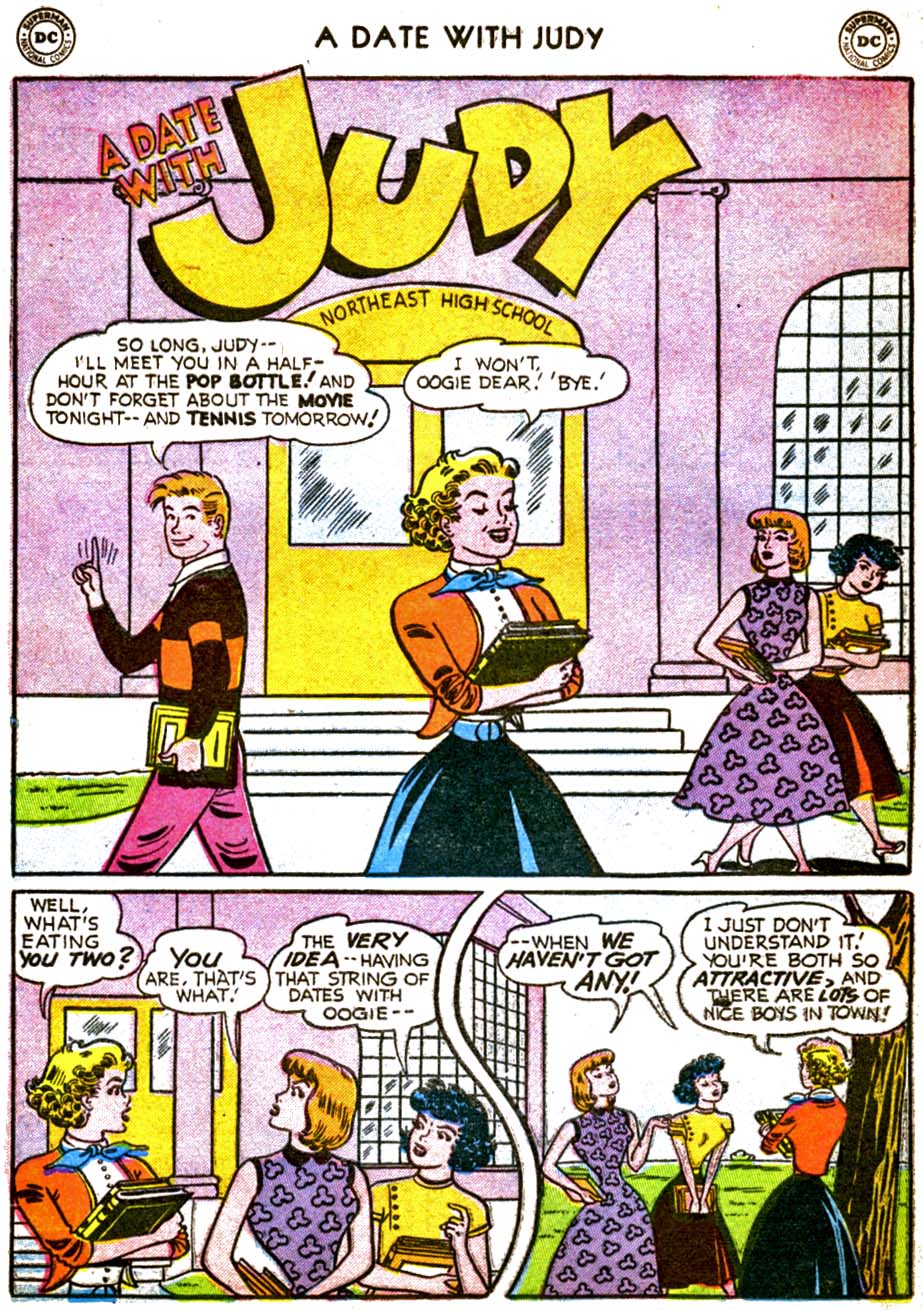 Read online A Date with Judy comic -  Issue #50 - 28