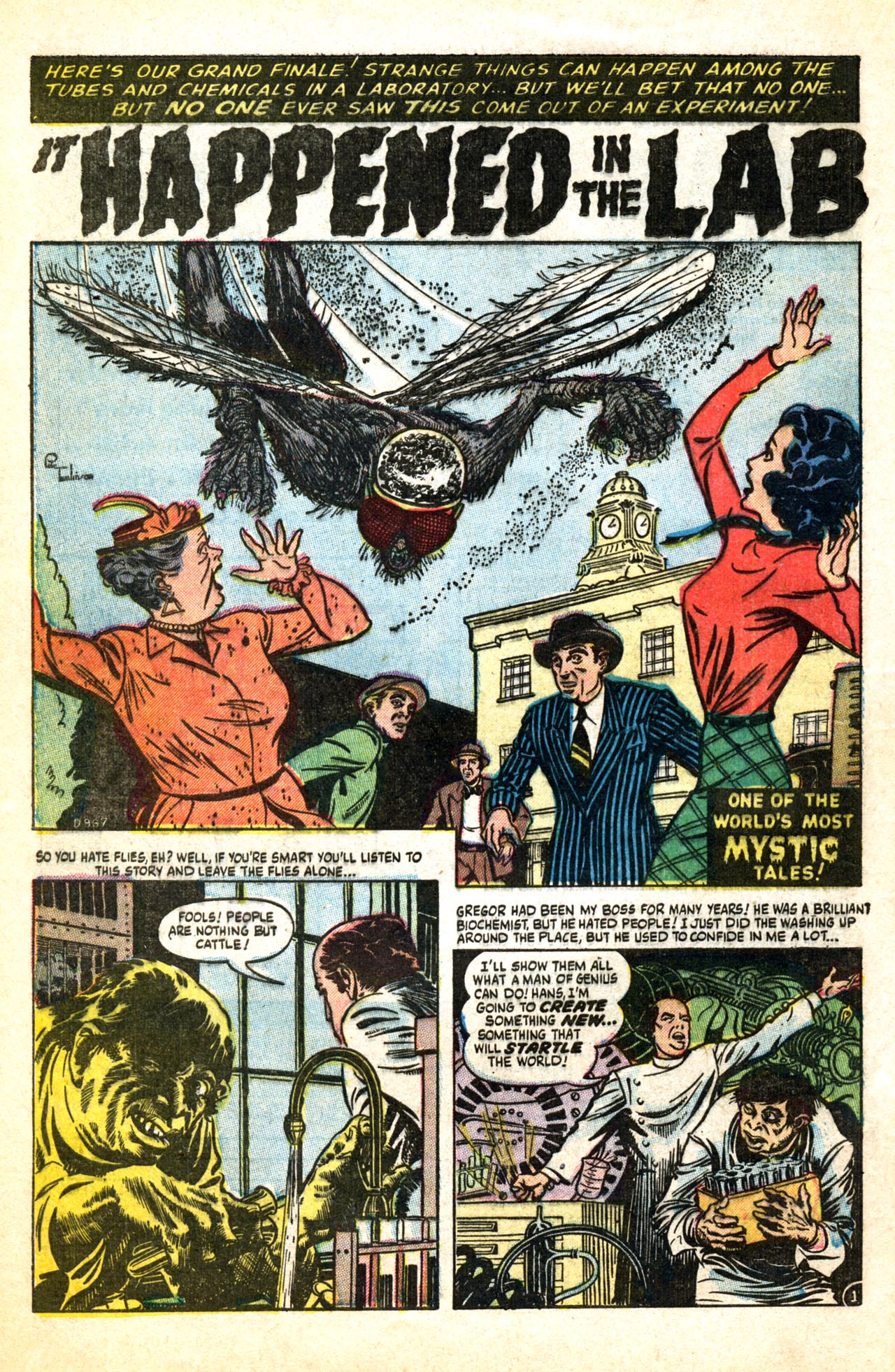 Read online Mystic (1951) comic -  Issue #29 - 28