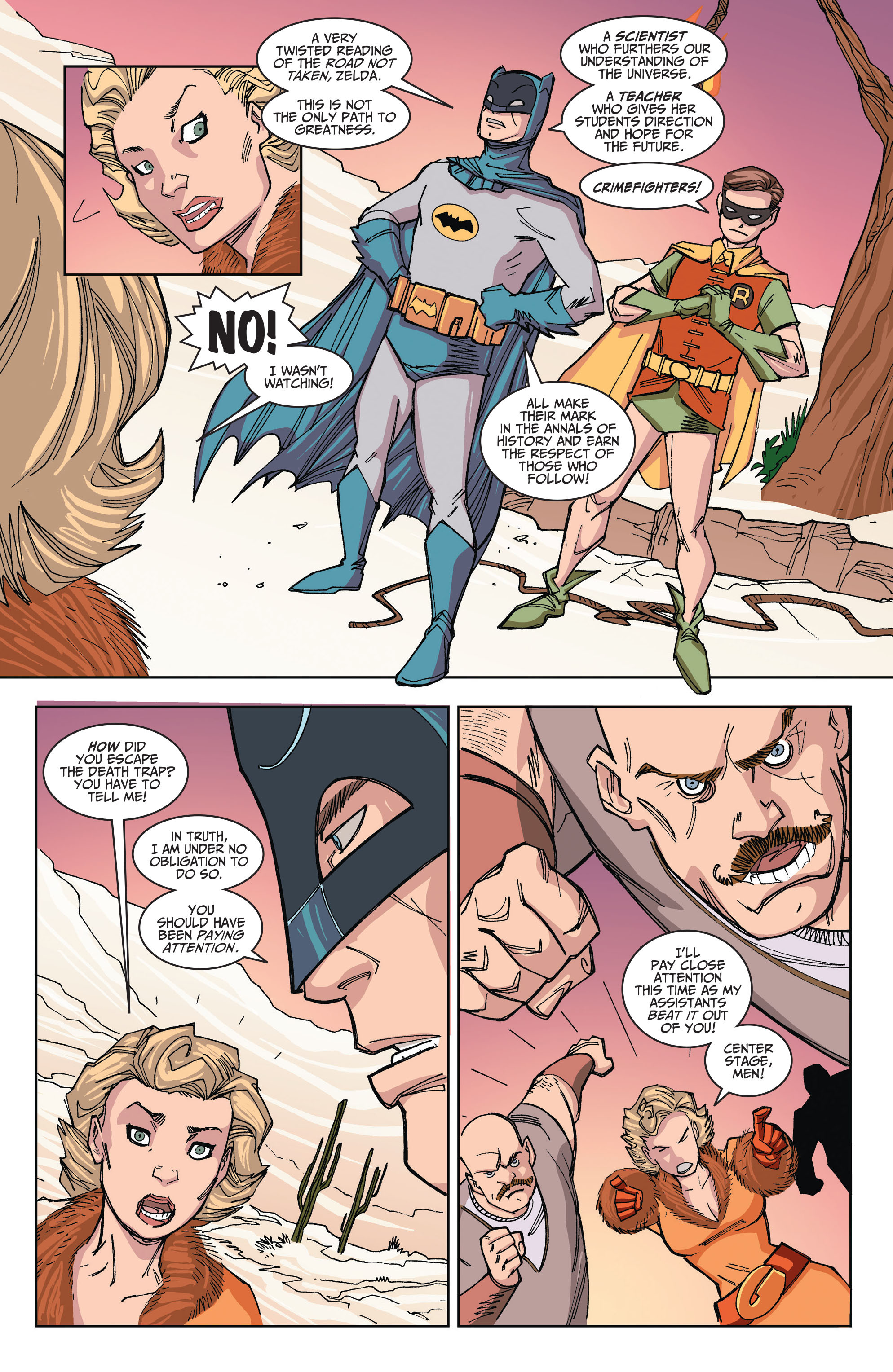 Read online Batman '66 [II] comic -  Issue # TPB 2 (Part 2) - 21