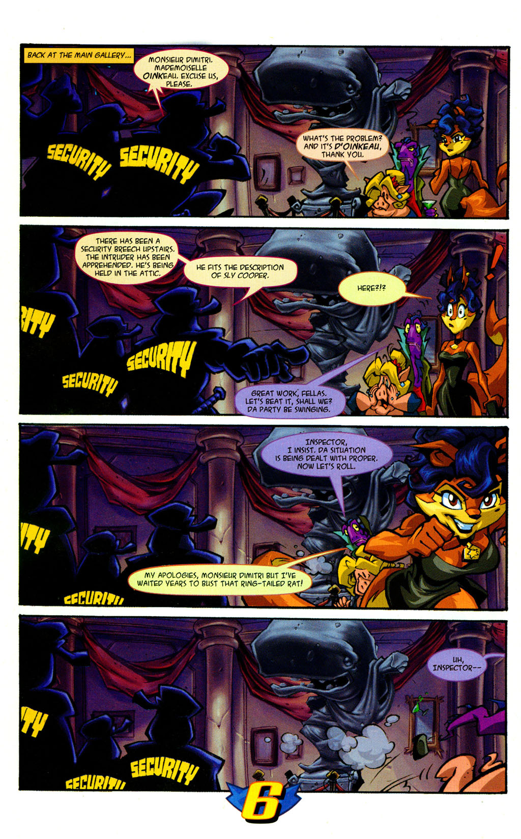 Read online The Adventures of Sly Cooper comic -  Issue #1 - 8