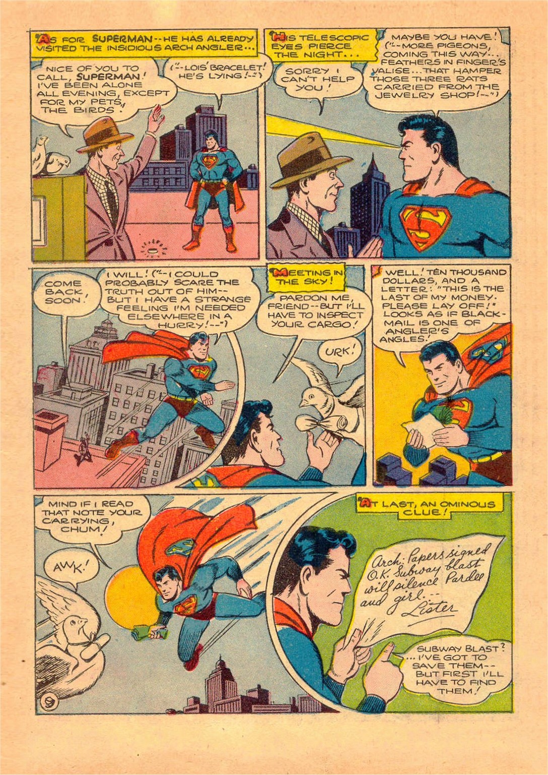 Read online Superman (1939) comic -  Issue #27 - 37