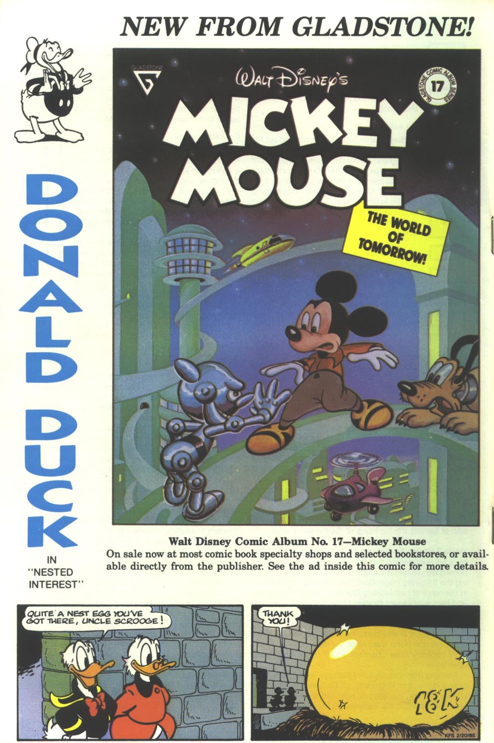Read online Walt Disney's Comics and Stories comic -  Issue #541 - 52