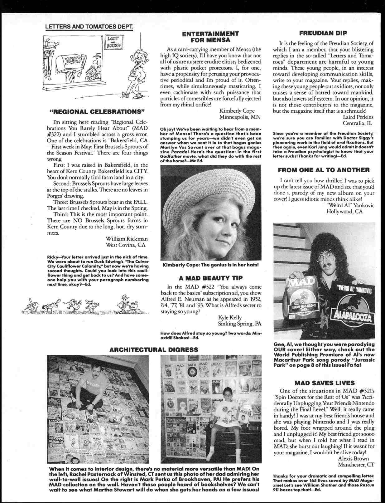 Read online MAD comic -  Issue #324 - 4