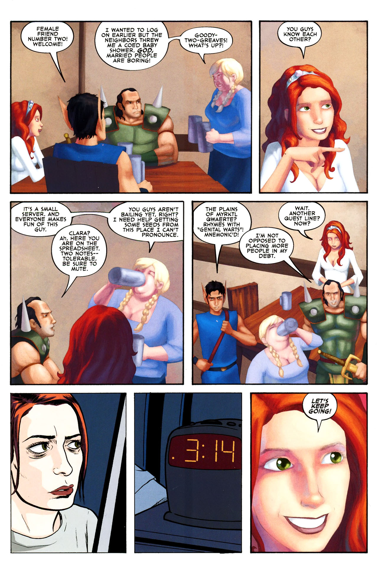 Read online The Guild comic -  Issue #2 - 23