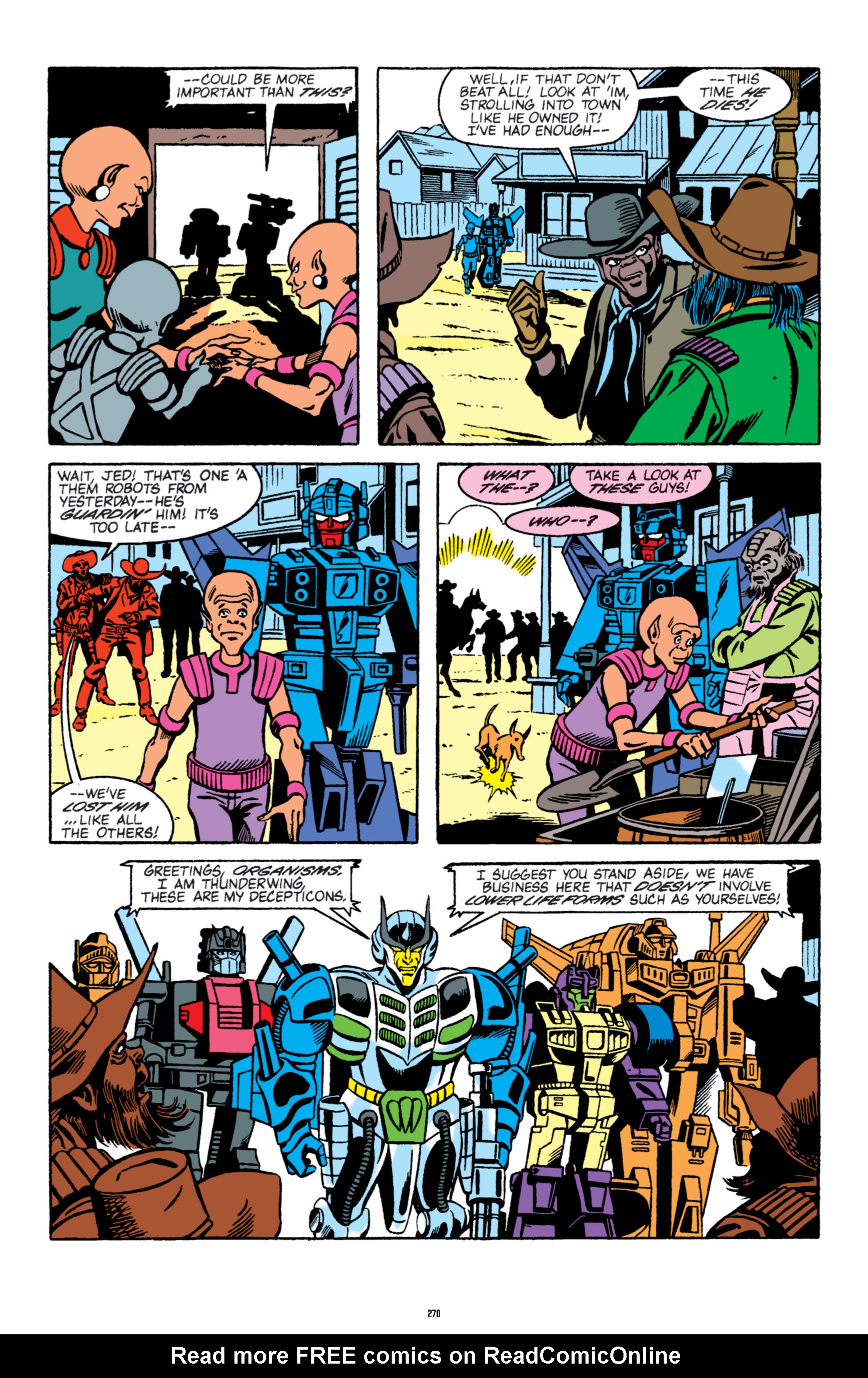 Read online The Transformers Classics comic -  Issue # TPB 5 - 271