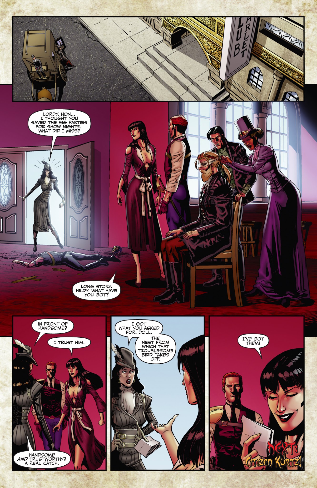Read online Legenderry: Vampirella comic -  Issue #3 - 24