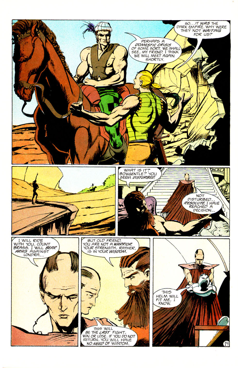 Read online Hawkmoon: The Runestaff comic -  Issue #3 - 17