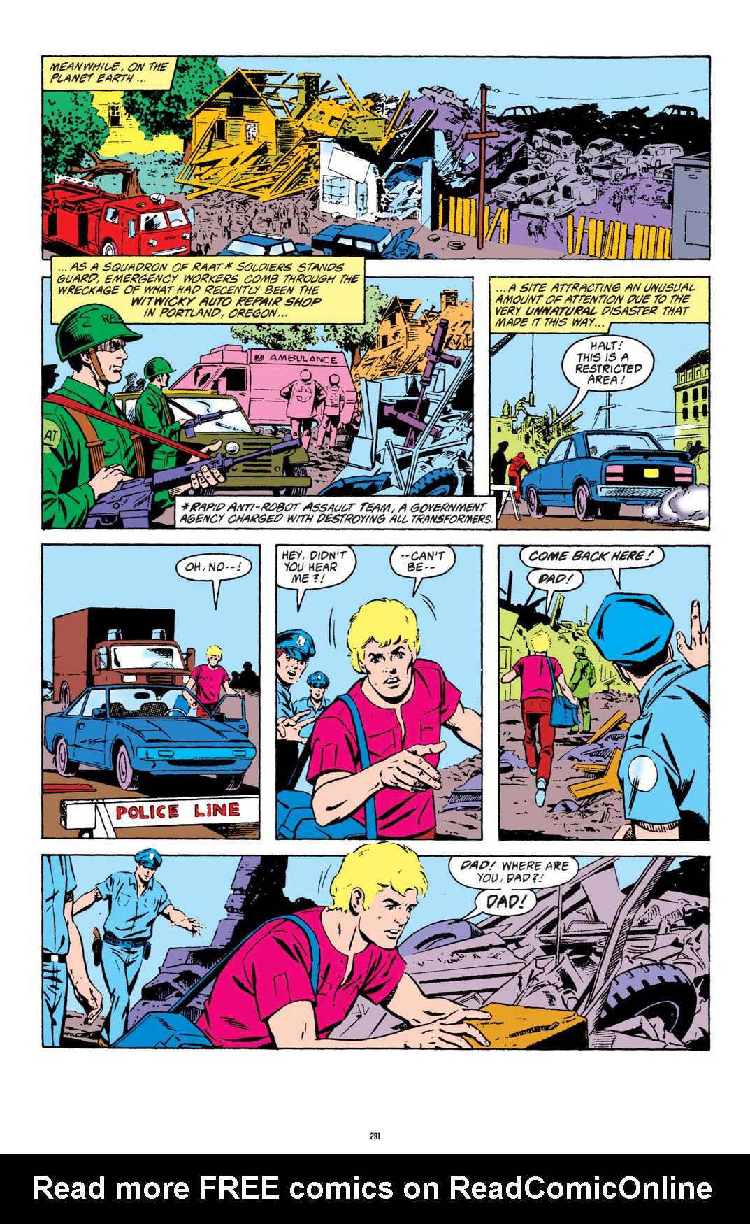 Read online The Transformers Classics comic -  Issue # TPB 3 - 292