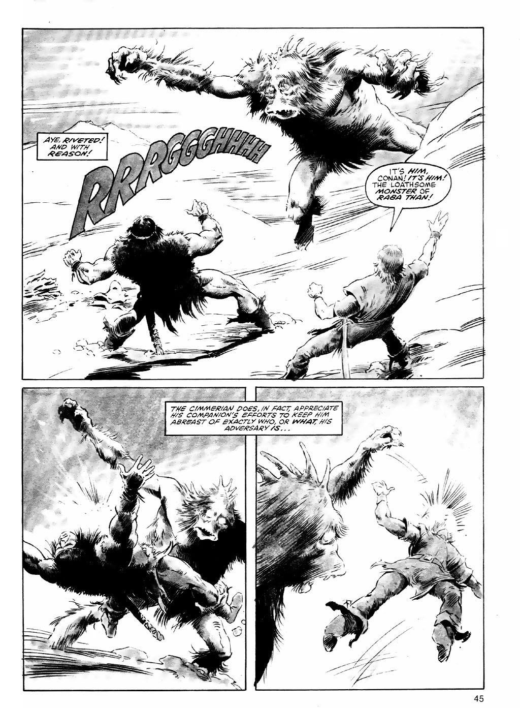 The Savage Sword Of Conan issue 84 - Page 45