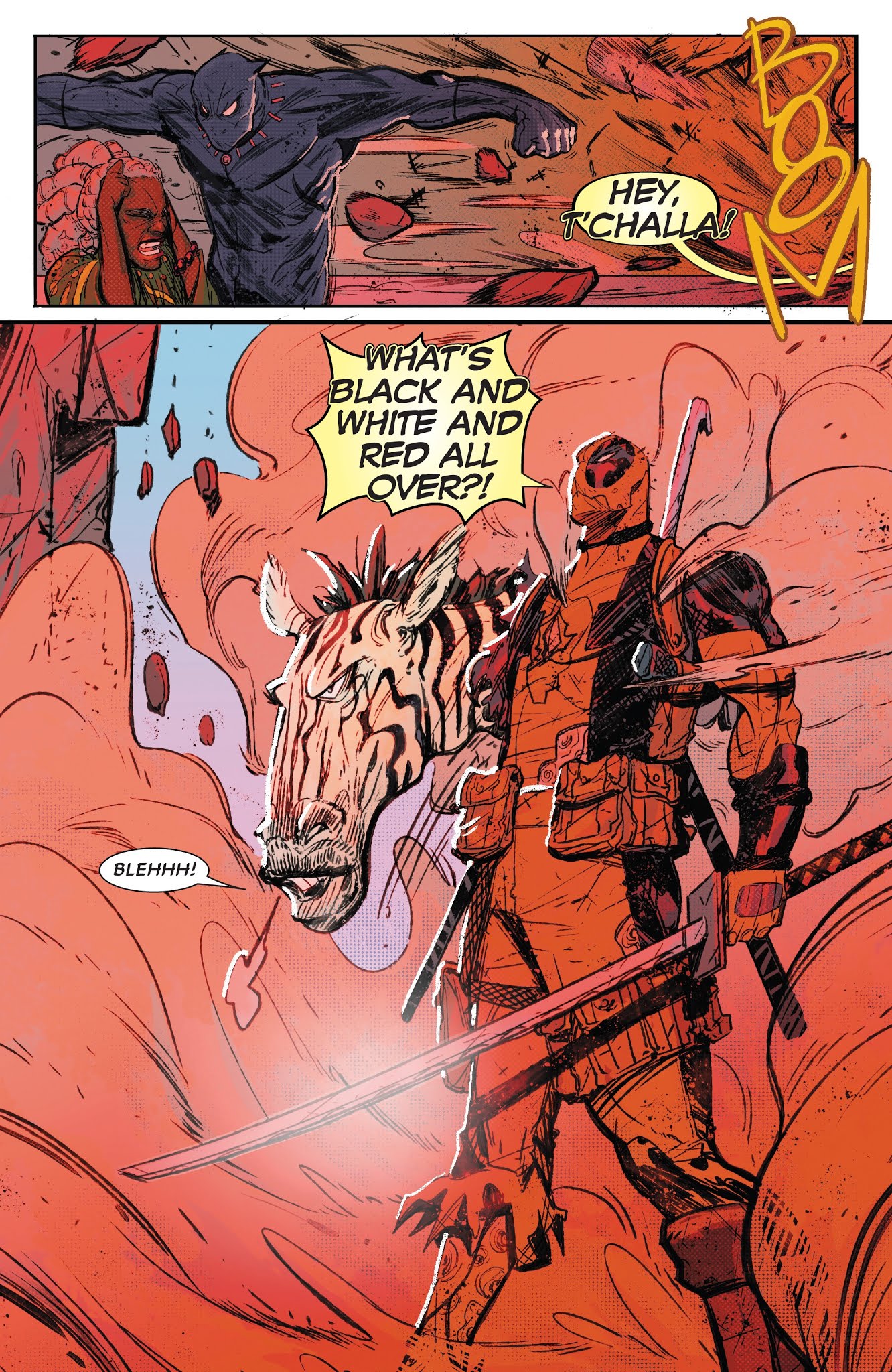 Read online Black Panther vs Deadpool comic -  Issue #2 - 13