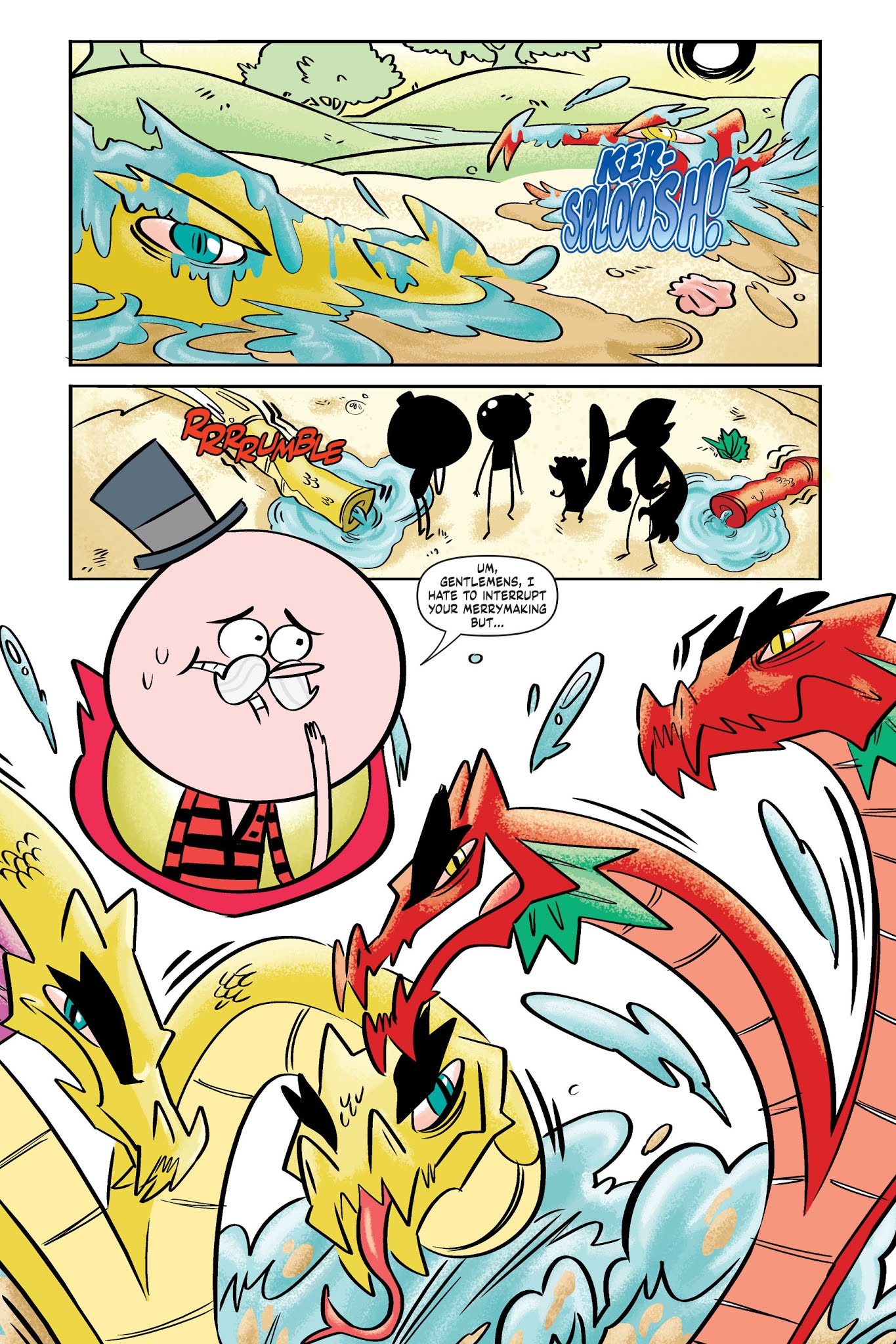 Read online Regular Show: Hydration comic -  Issue # TPB (Part 1) - 71