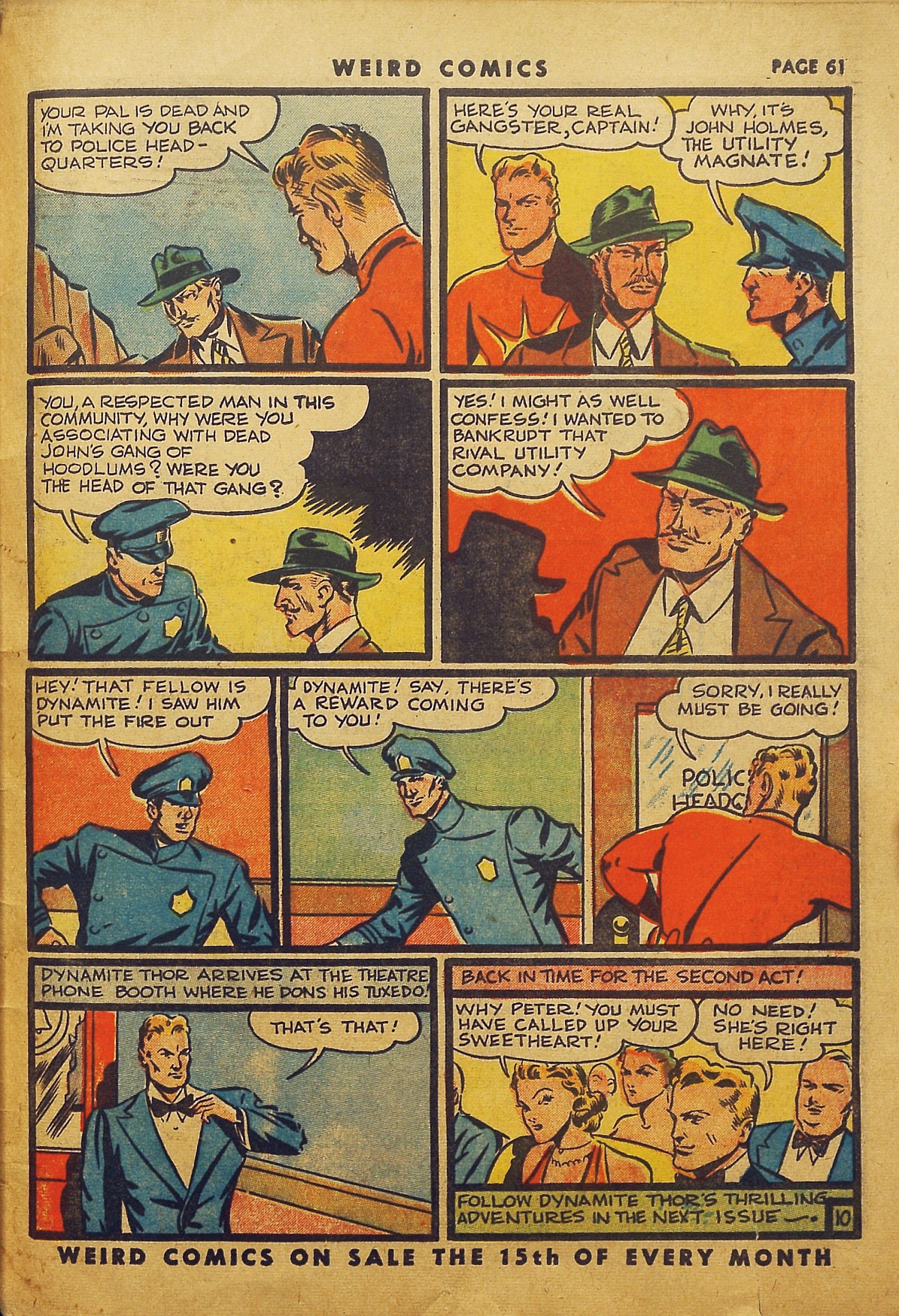Read online Weird Comics comic -  Issue #6 - 62