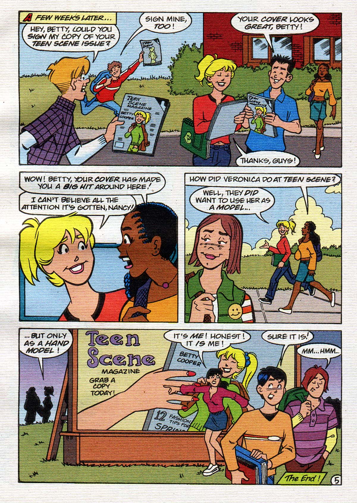 Read online Betty and Veronica Digest Magazine comic -  Issue #148 - 6