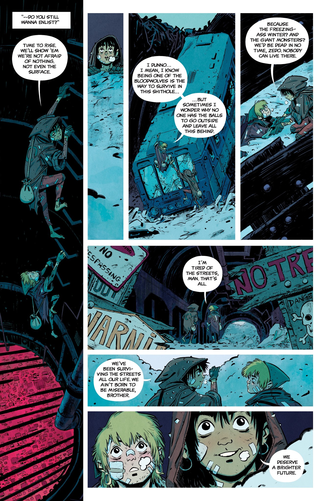 Read online Giants comic -  Issue #1 - 14