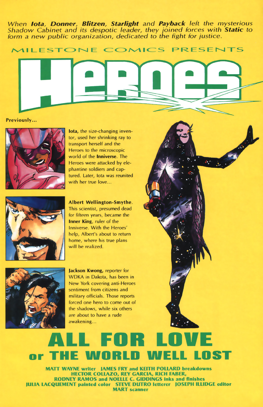 Read online Heroes (1996) comic -  Issue #6 - 2