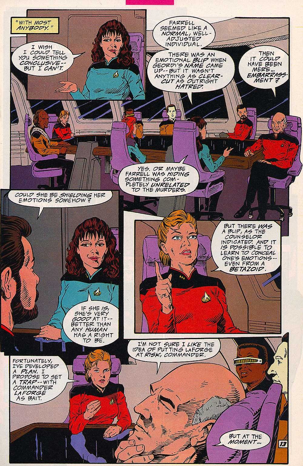 Read online Star Trek: The Next Generation (1989) comic -  Issue #76 - 14