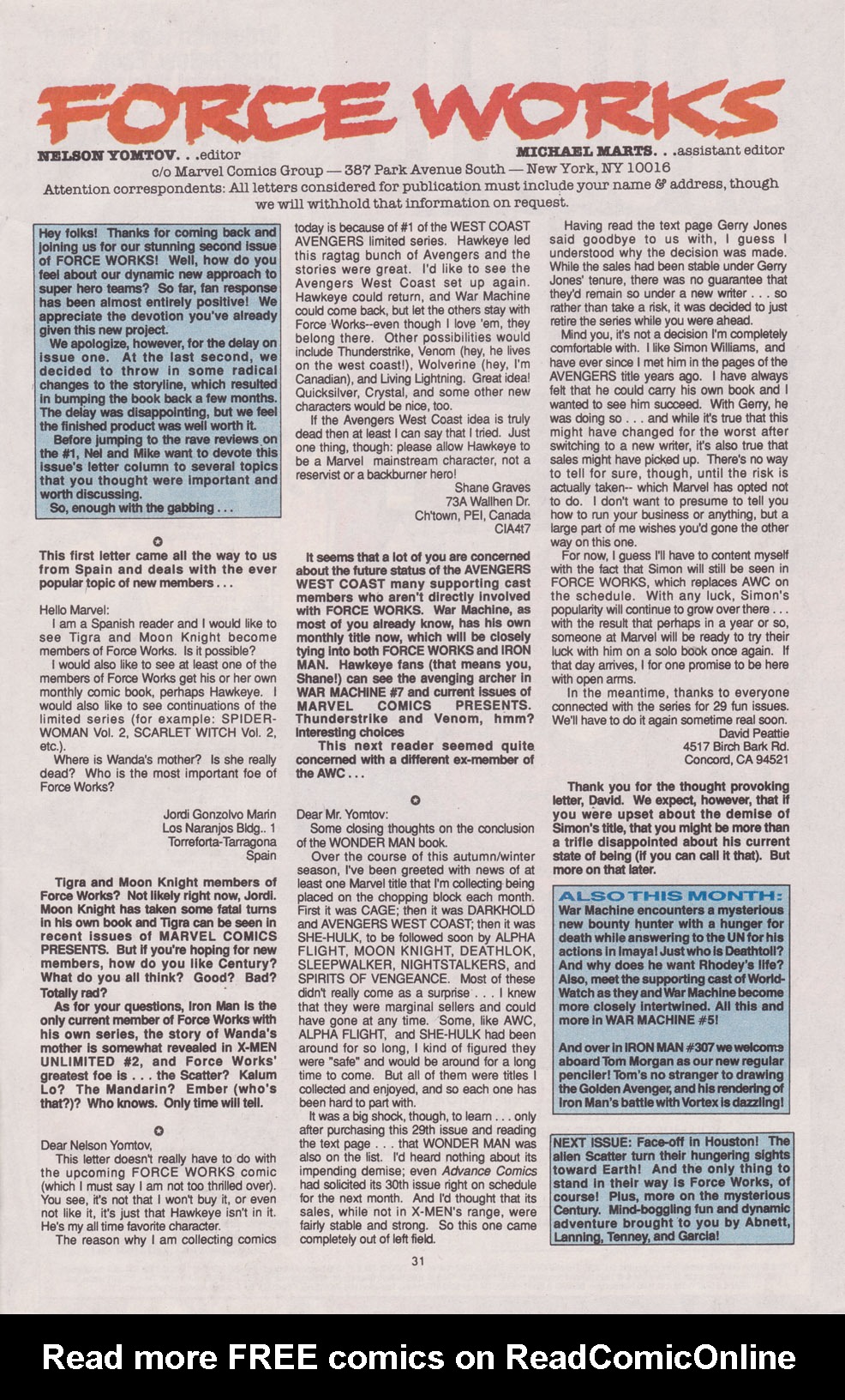 Read online Force Works comic -  Issue #2 - 24