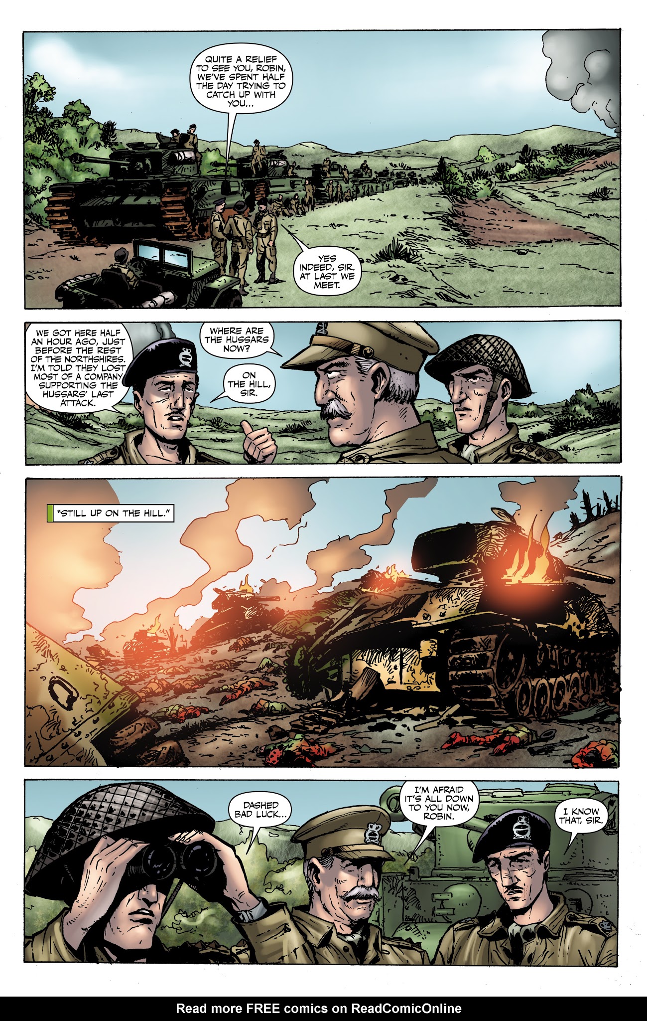 Read online Battlefields: The Tankies comic -  Issue # TPB - 55