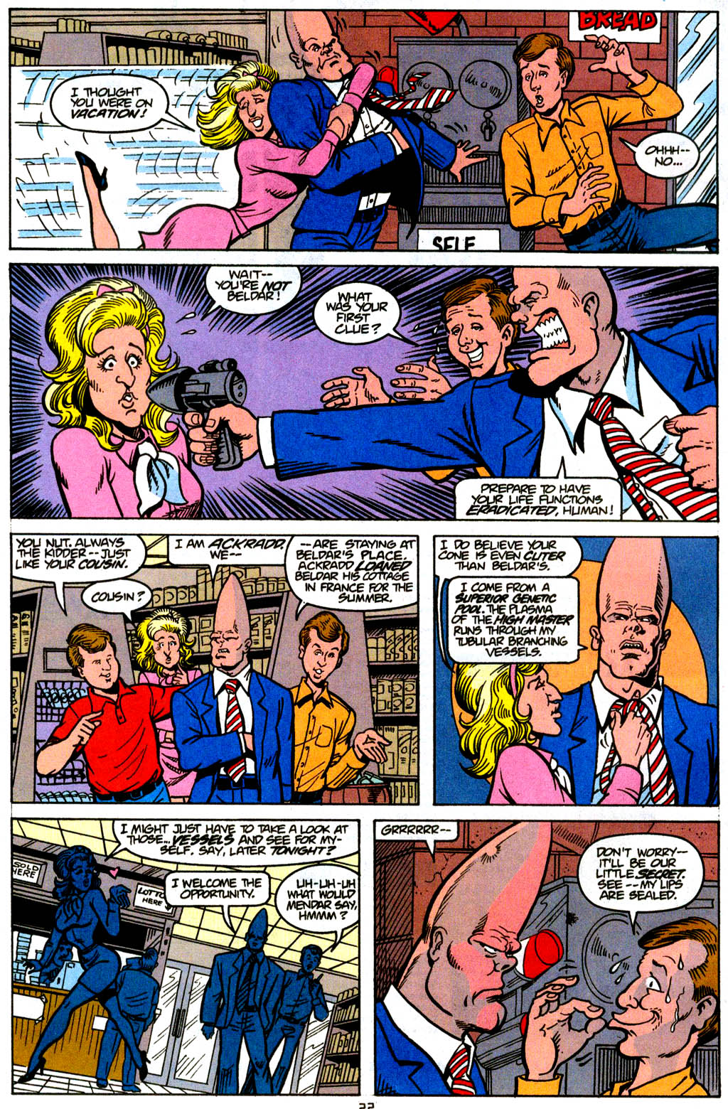 Read online Coneheads comic -  Issue #3 - 17