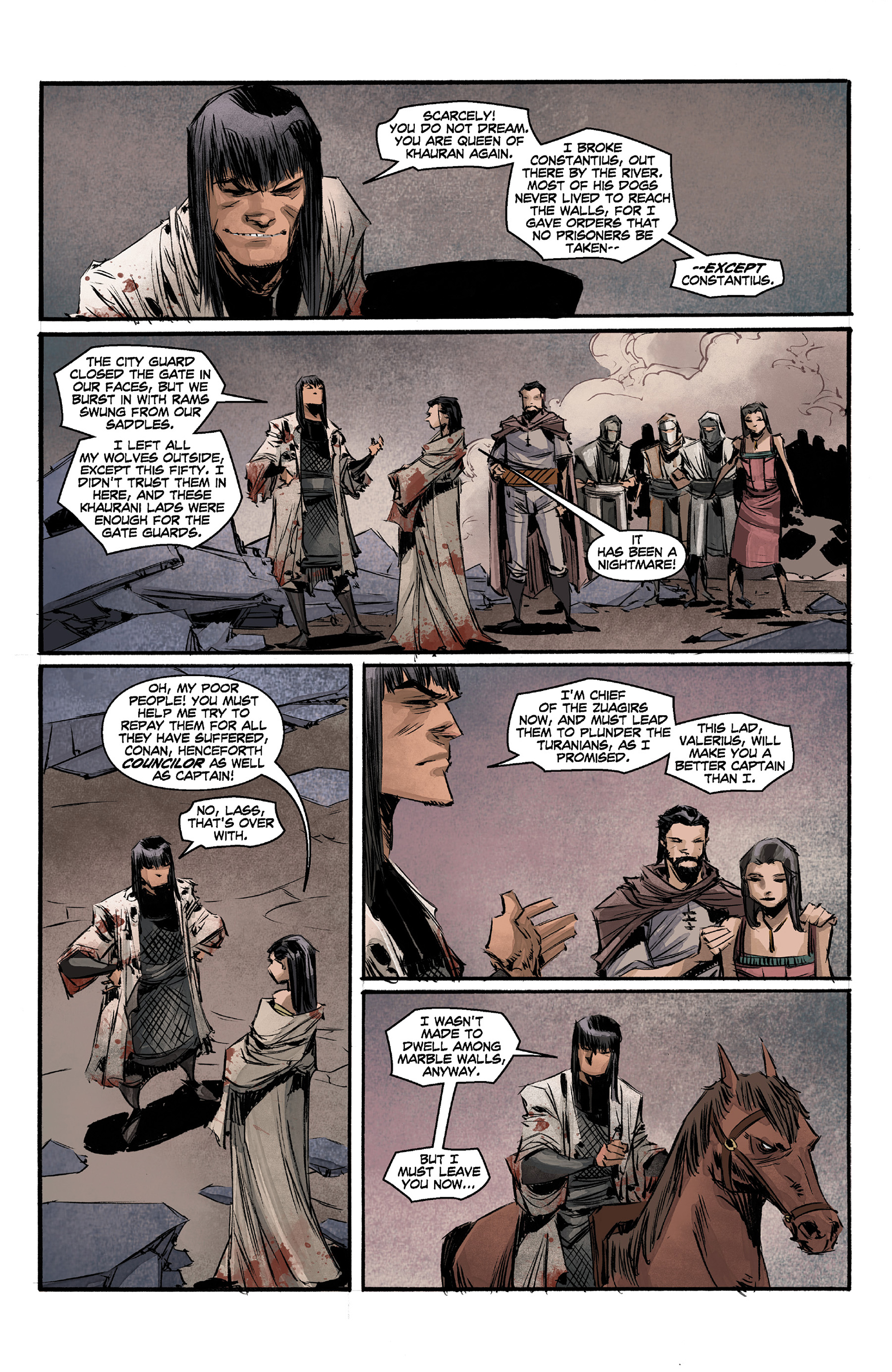 Read online Conan the Avenger comic -  Issue #25 - 21