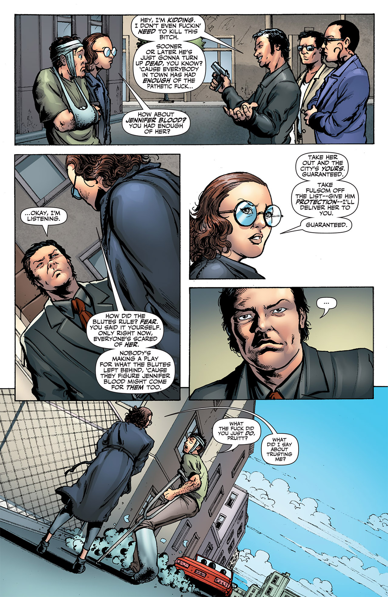 Read online Jennifer Blood comic -  Issue #11 - 18