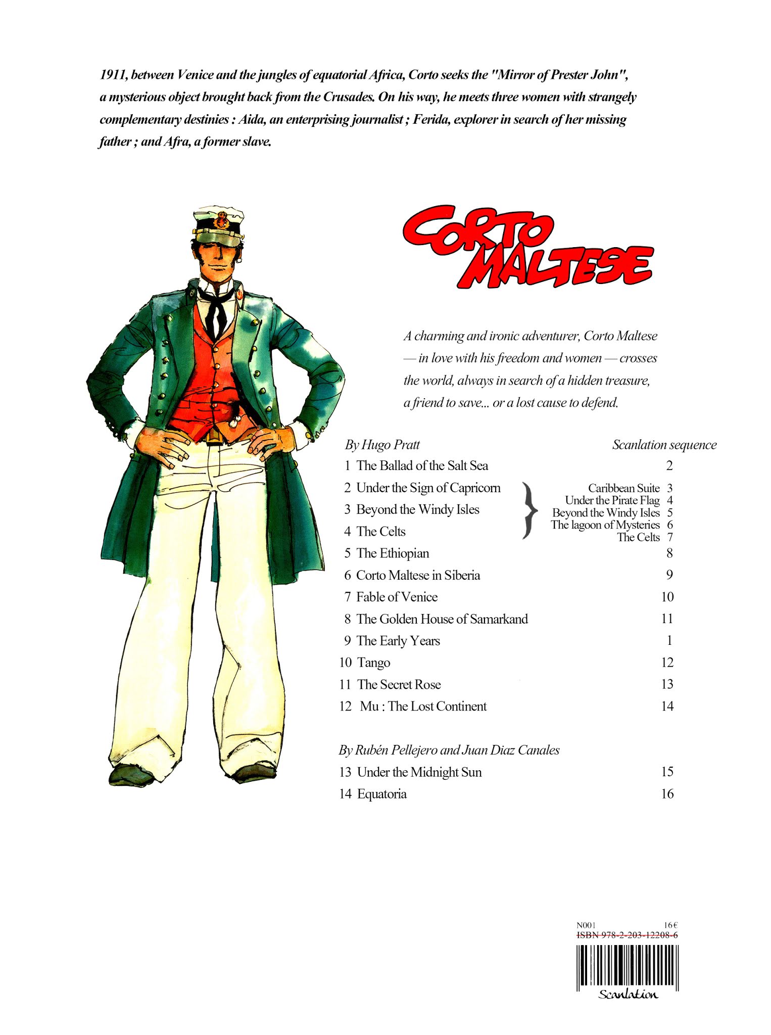 Read online Corto Maltese [GER] comic -  Issue #16 - 90