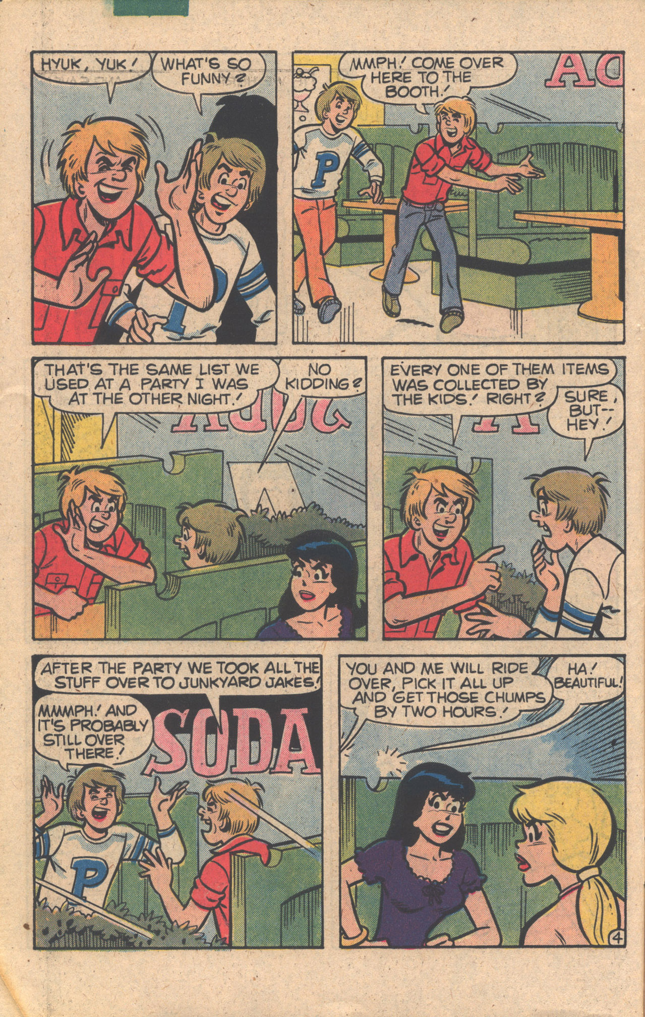 Read online Archie at Riverdale High (1972) comic -  Issue #68 - 6