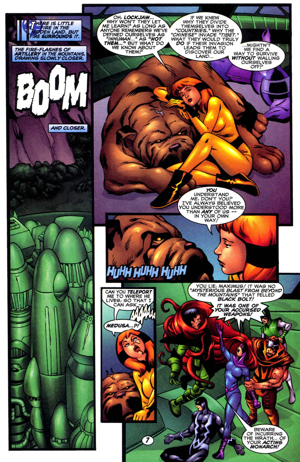 Read online Fantastic Four: Fireworks comic -  Issue #1 - 7