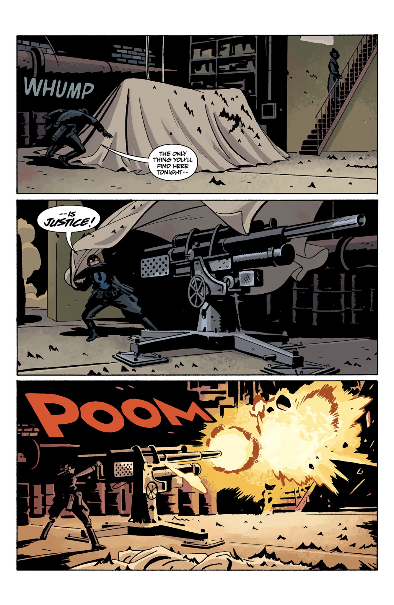 Read online Lobster Johnson: The Burning Hand comic -  Issue #4 - 17