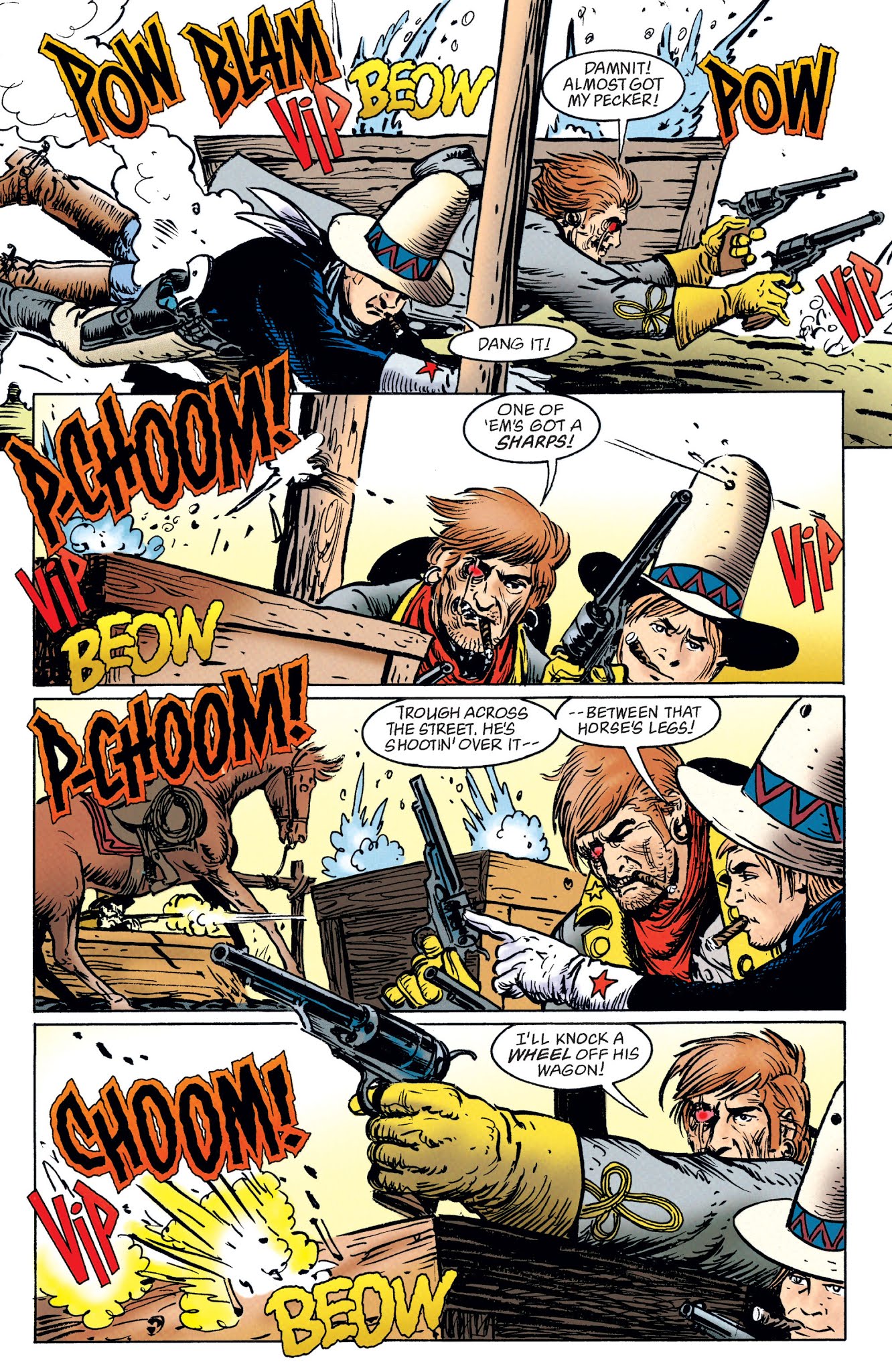 Read online Jonah Hex: Shadows West comic -  Issue # TPB (Part 4) - 23