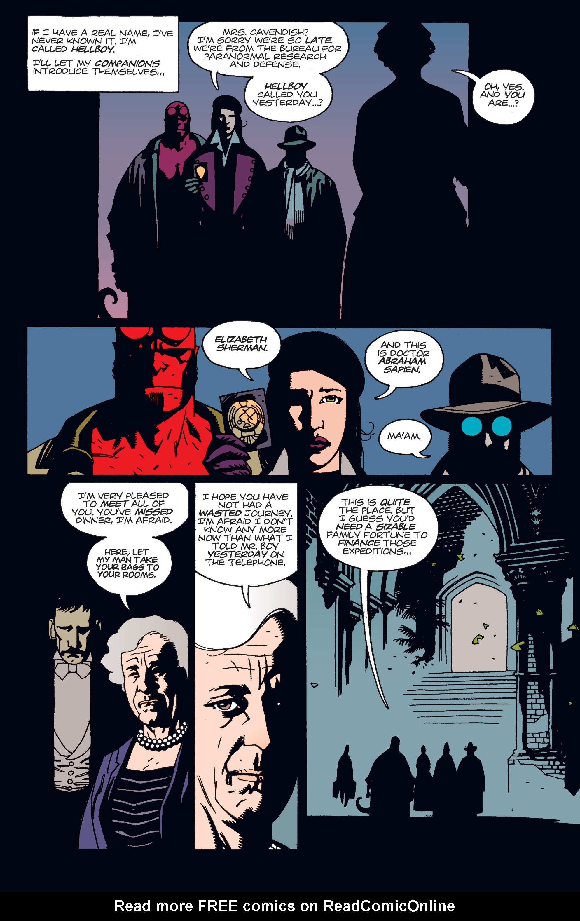 Read online Hellboy comic -  Issue #1 - 38