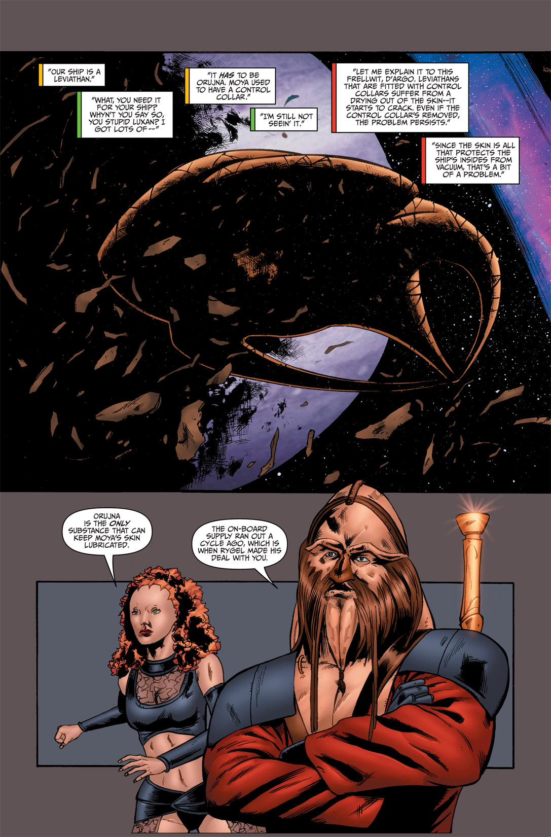 Read online Farscape: D'Argo's Lament comic -  Issue #1 - 7