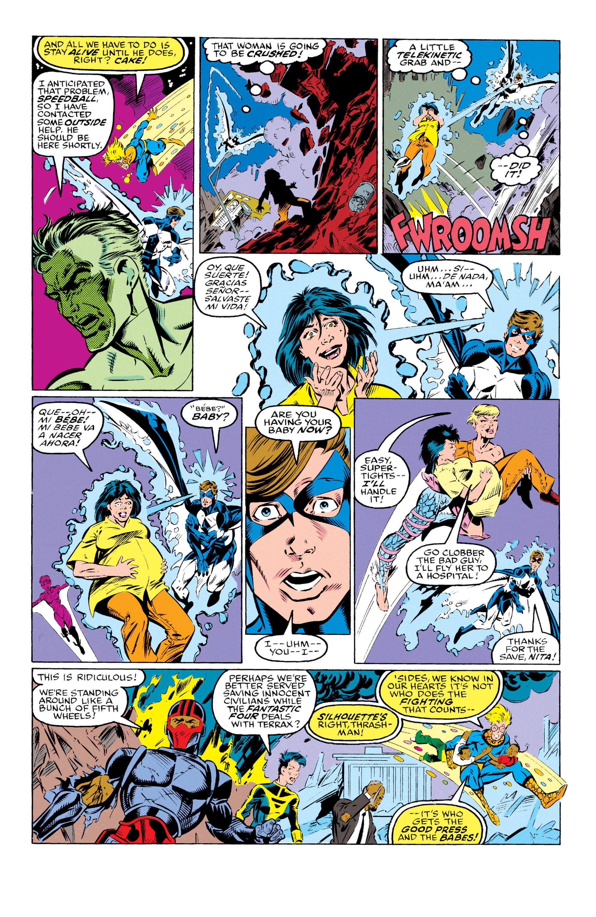 Read online The New Warriors comic -  Issue #17 - 6