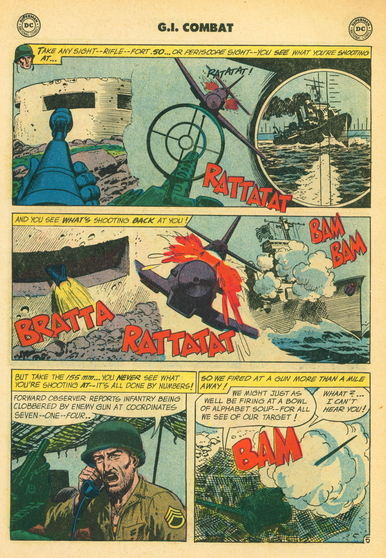 Read online G.I. Combat (1952) comic -  Issue #79 - 7