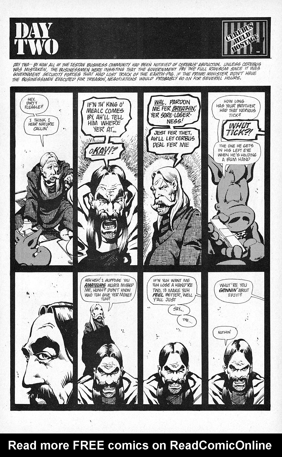 Read online Cerebus comic -  Issue #27 - 19