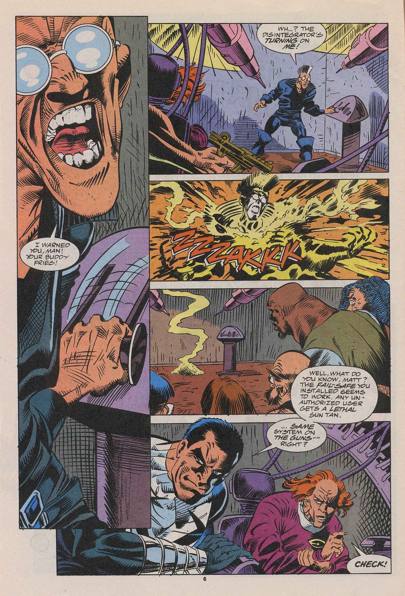 Read online Punisher 2099 comic -  Issue #5 - 7