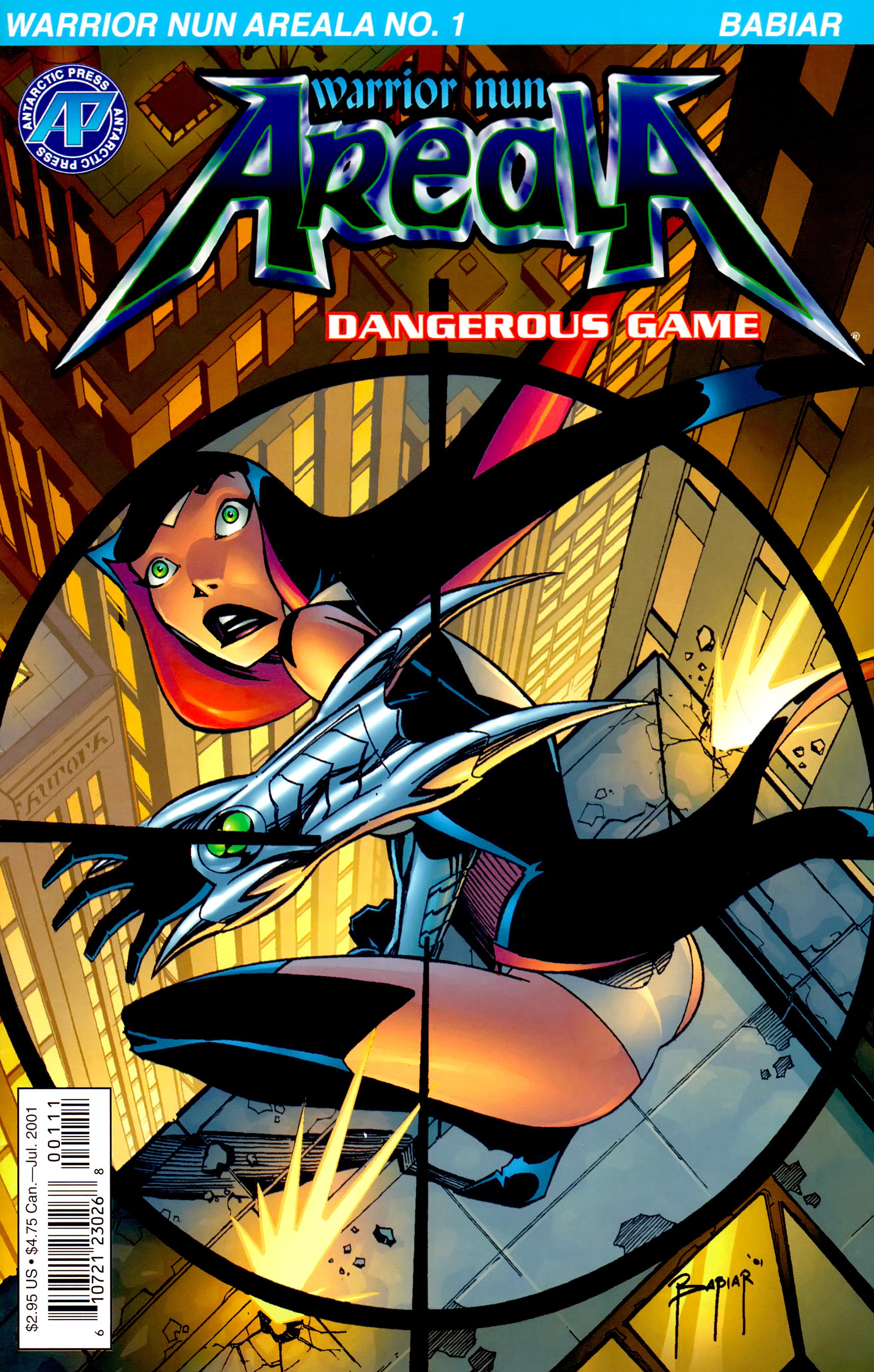Warrior Nun Areala:  Dangerous Game Issue #1 #1 - English 1