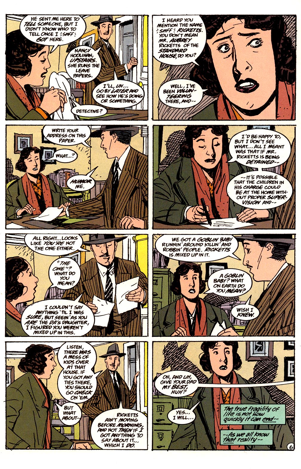 Sandman Mystery Theatre issue 68 - Page 6
