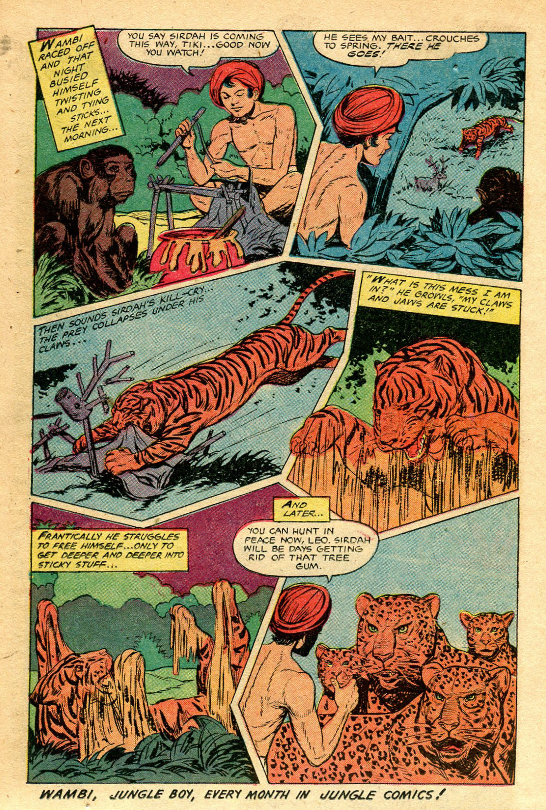 Read online Jungle Comics comic -  Issue #150 - 16