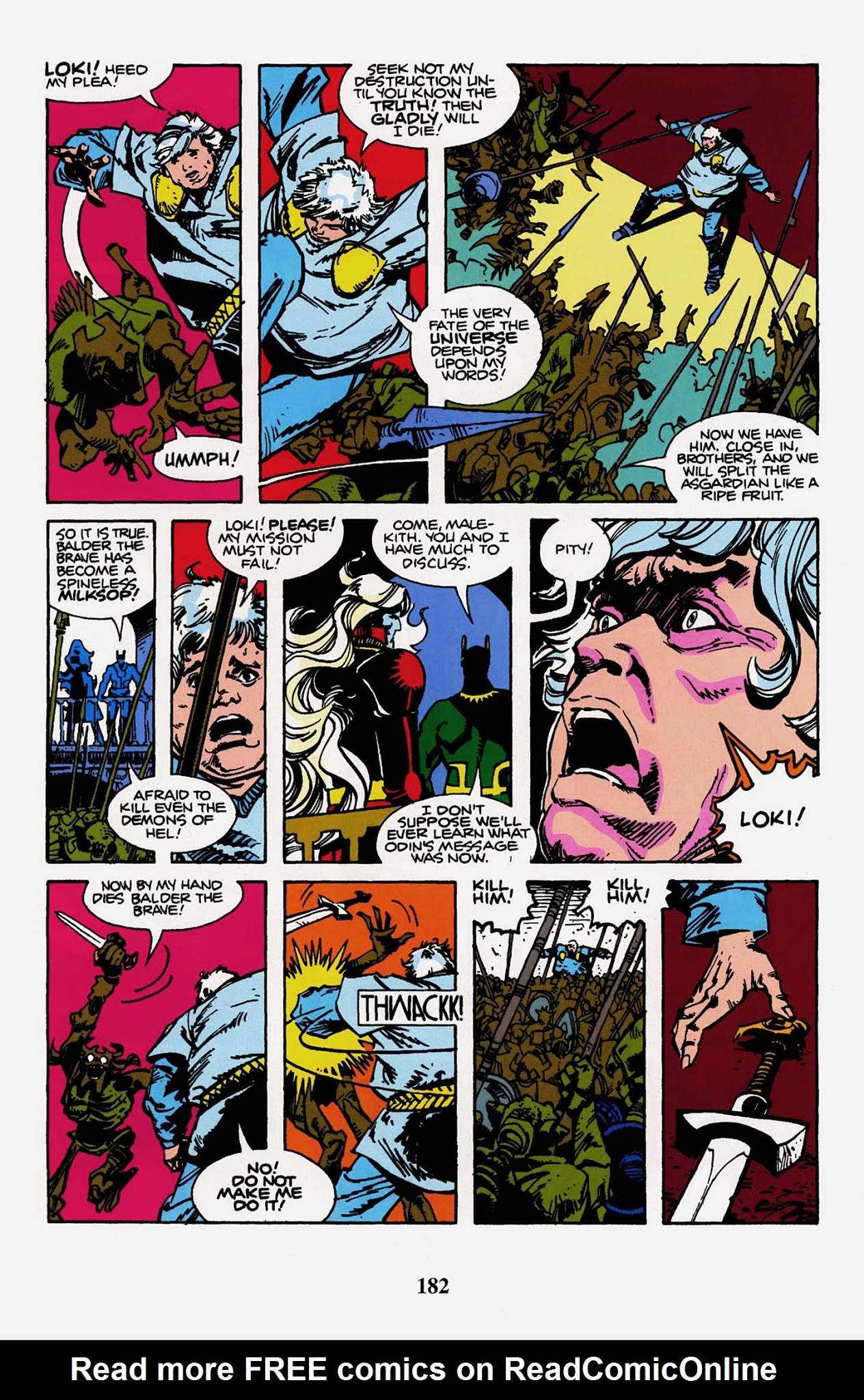 Read online Thor Visionaries: Walter Simonson comic -  Issue # TPB 1 - 184