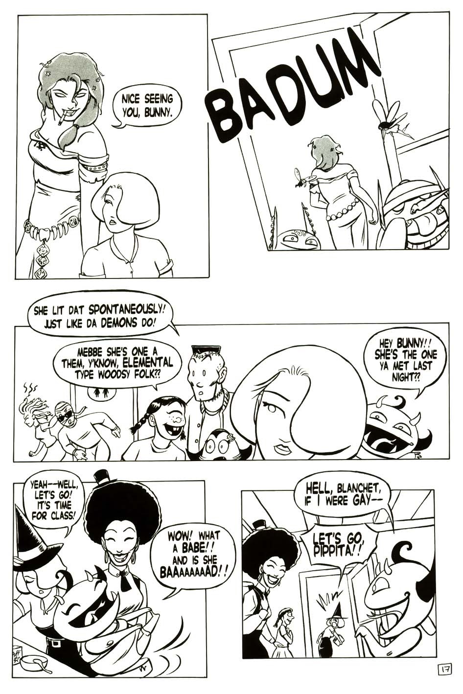 Read online Charm School: Magical Witch Girl Bunny comic -  Issue #1 - 19