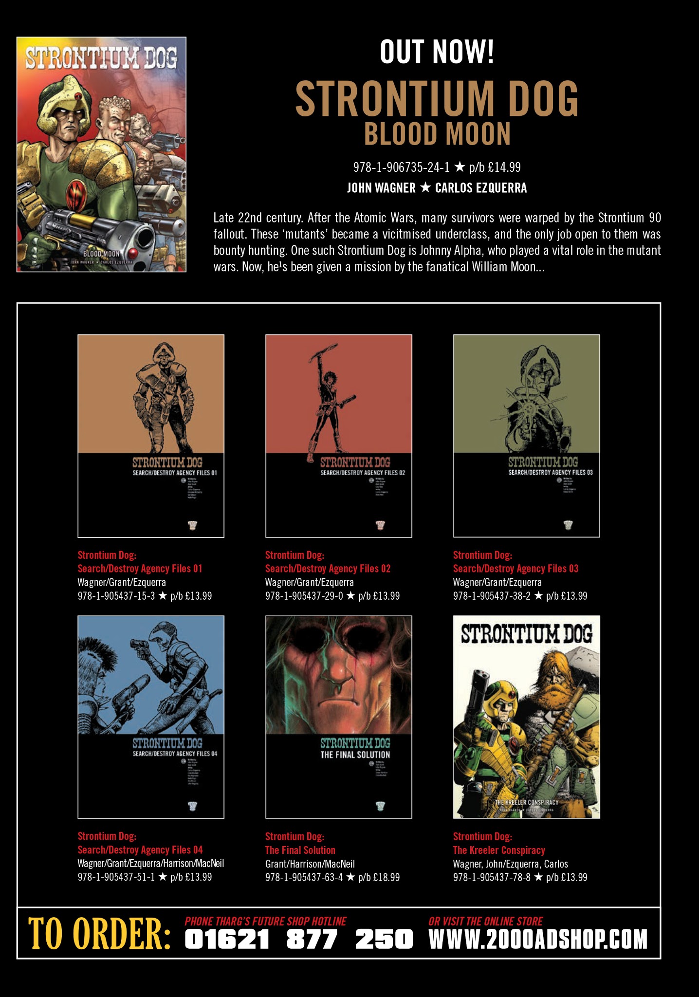 Read online Strontium Dog: The Final Solution comic -  Issue # TPB - 209