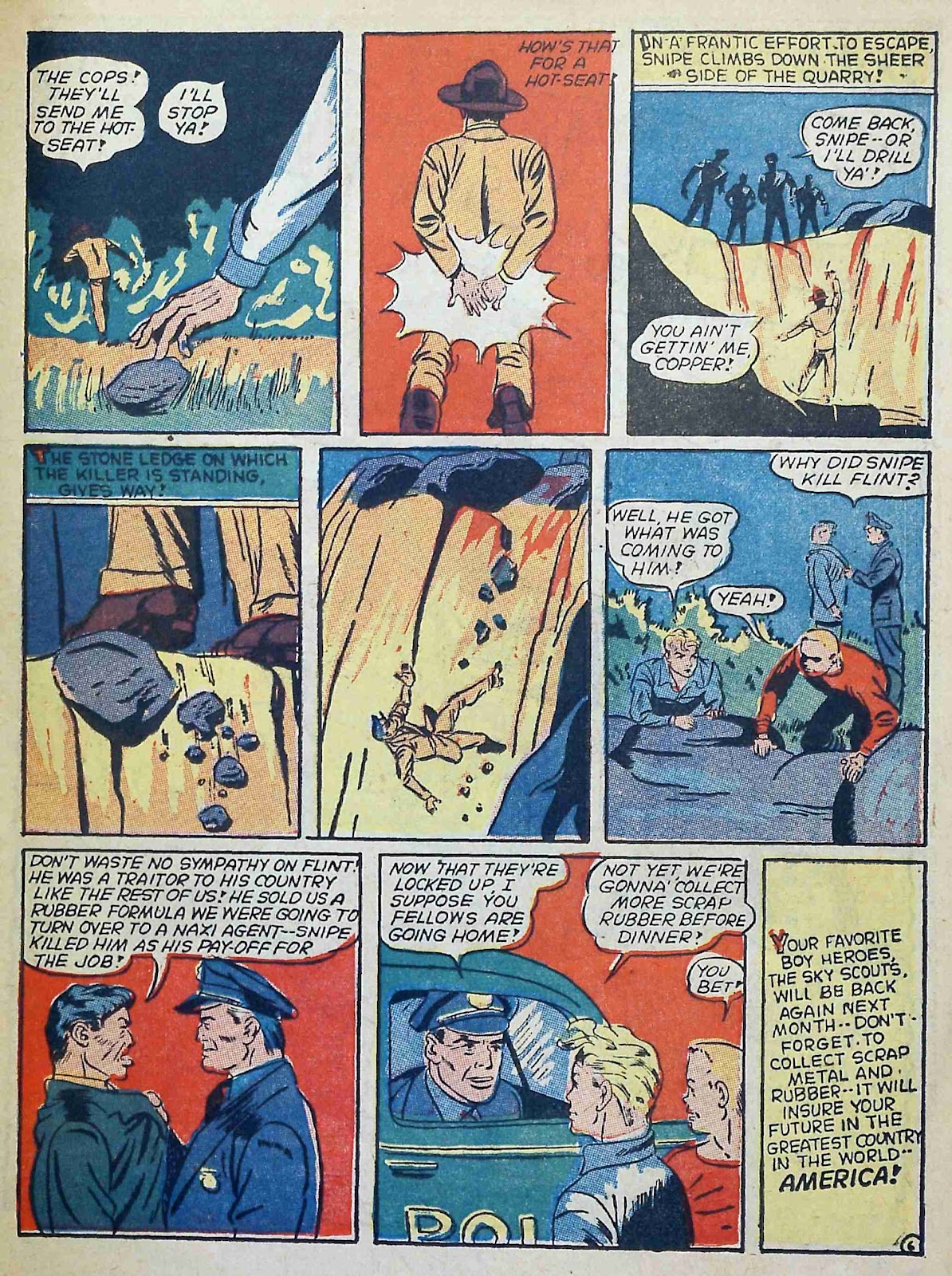Captain Aero Comics issue 10 - Page 49