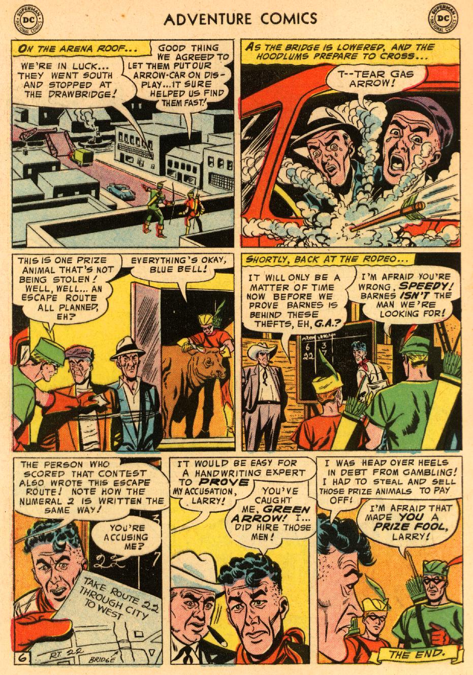 Read online Adventure Comics (1938) comic -  Issue #222 - 32