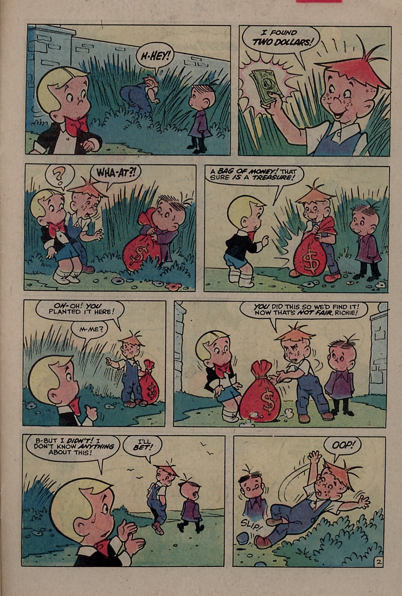 Read online Richie Rich & Dollar the Dog comic -  Issue #22 - 28