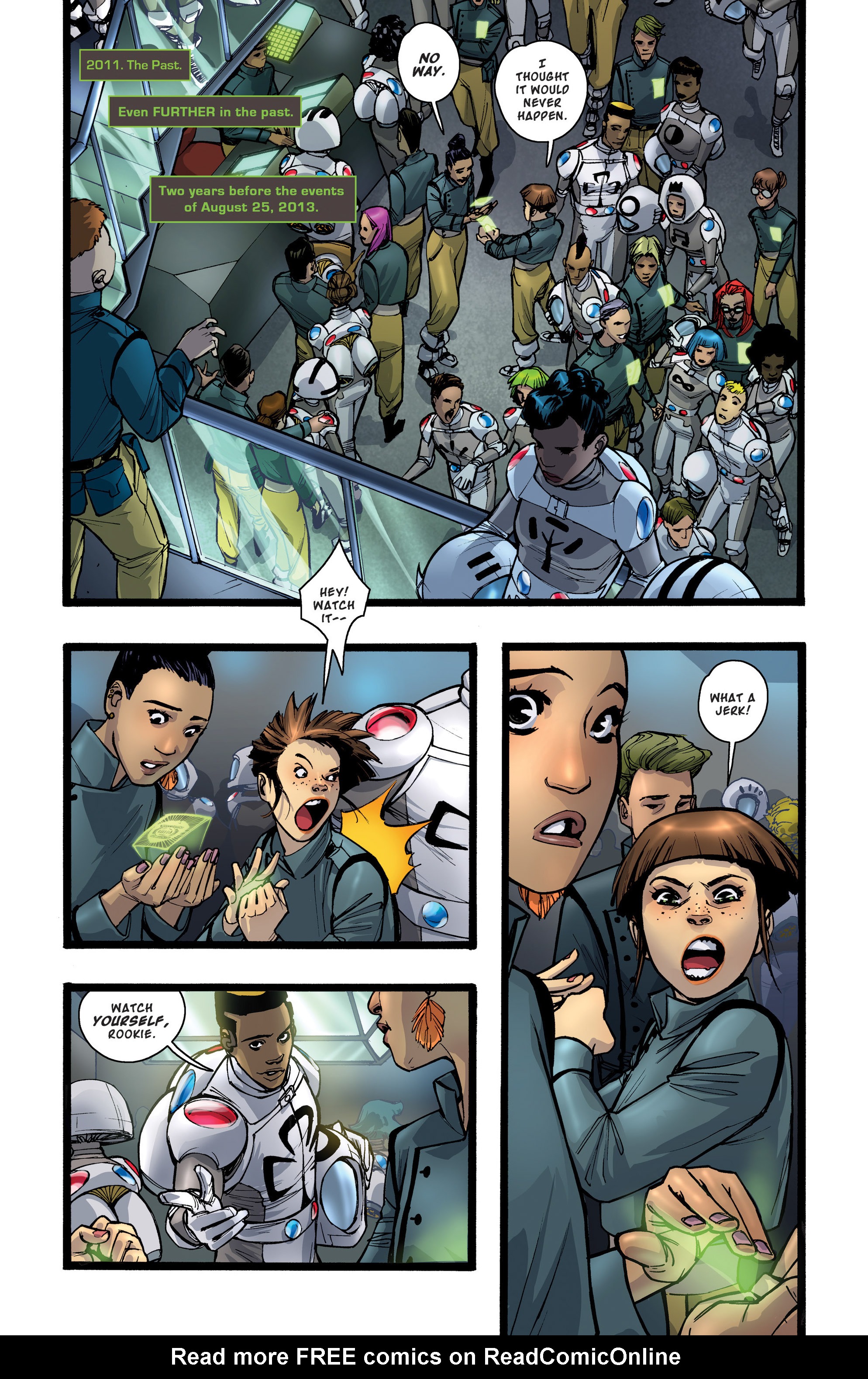 Read online Rocket Girl (2013) comic -  Issue #6 - 7