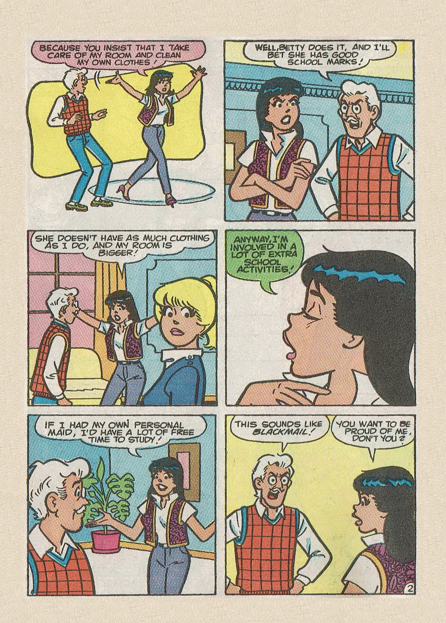 Read online Betty and Veronica Digest Magazine comic -  Issue #43 - 102